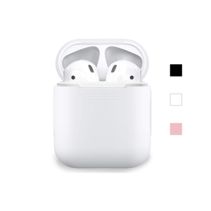AirPods (1/2) | DeLX Premium Silikone Cover - Hvid