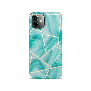 iPhone 11 - DELUXE™ Marble Silikone Cover - Bayside