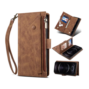 iPhone 11 - ESEBLE™ Læder Cover Etui M. Pung - Brun