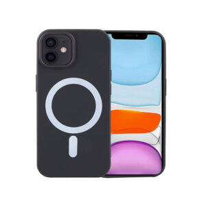 iPhone 11 - Magnetisk Silikone Cover M. MagSafe - Sort